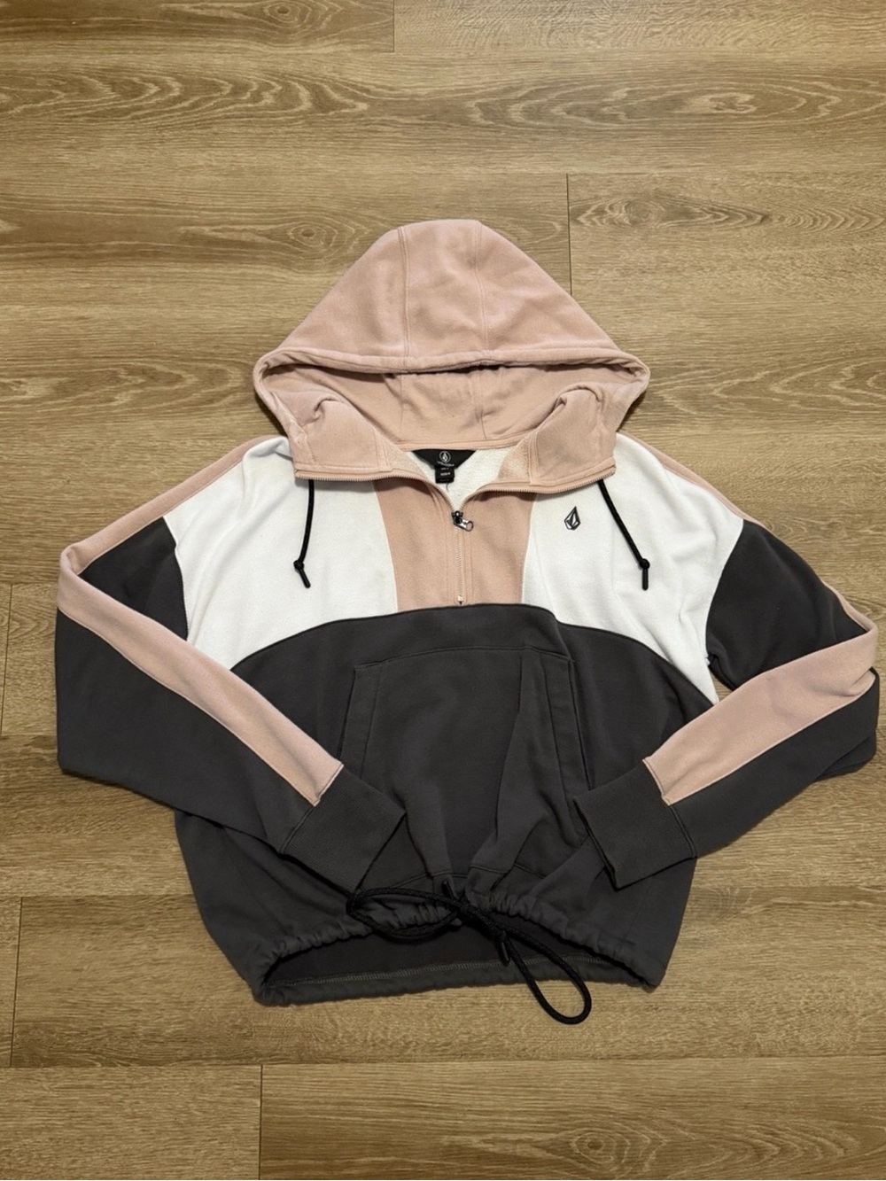 Volcom Cropped Quarter-zip Hoodie